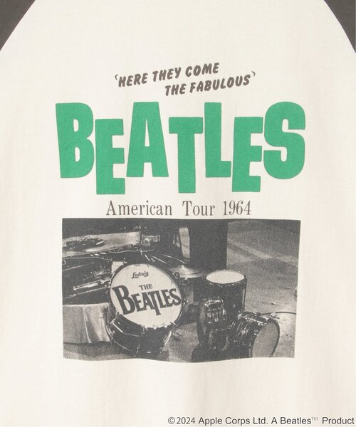 The Beatles（ザビートルズ）の「THE BEATLES ザ ビートルズ フォトラグランロンＴ（Tシャツ/カットソー・メンズ・オフホワイト/チェック/その他1/チャコール・LL/L/M）」の11枚目の写真