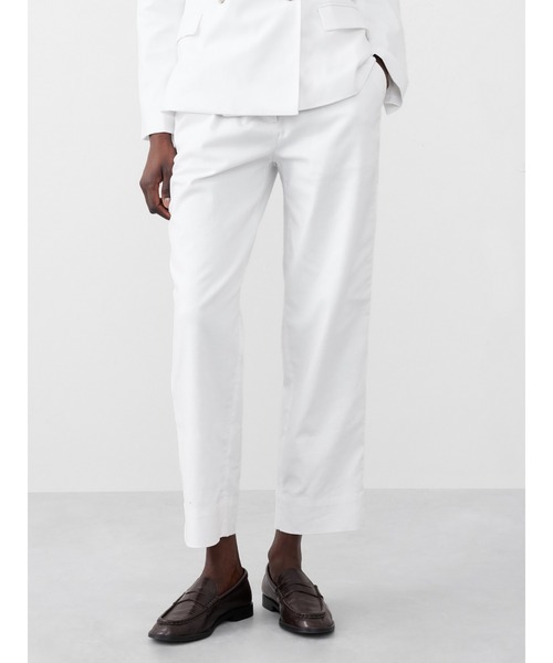 BANANA REPUBLIC FACTORY STOREリネンブレンドプルオンテーパードパンツ