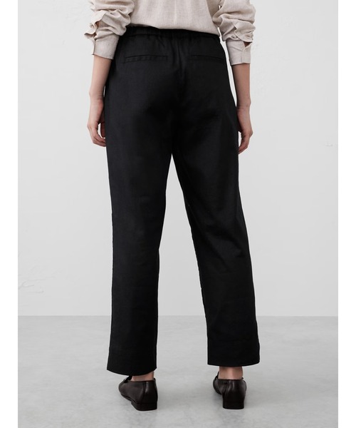 BANANA REPUBLIC FACTORY STOREリネンブレンドプルオンテーパードパンツ
