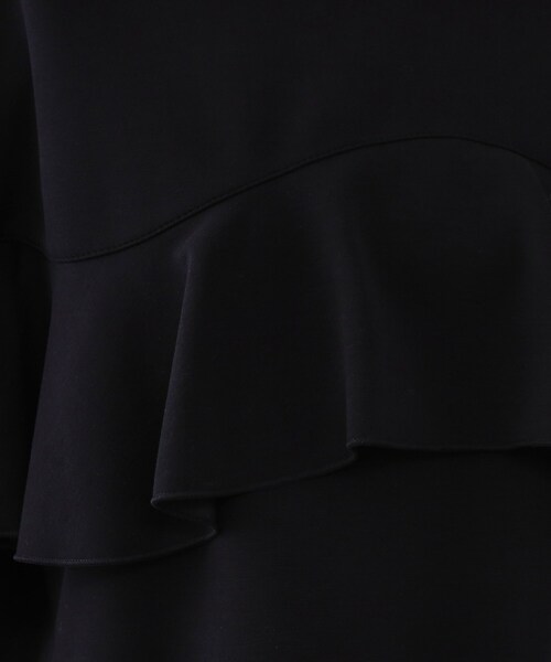 OPAQUE.CLIP(オペークドットクリップ)の「フリルアシメトップス【洗濯機洗い可】(Tシャツ/カットソー・レディース・ホワイト/ブラック/グレー・38/40/42)」の17枚目の写真