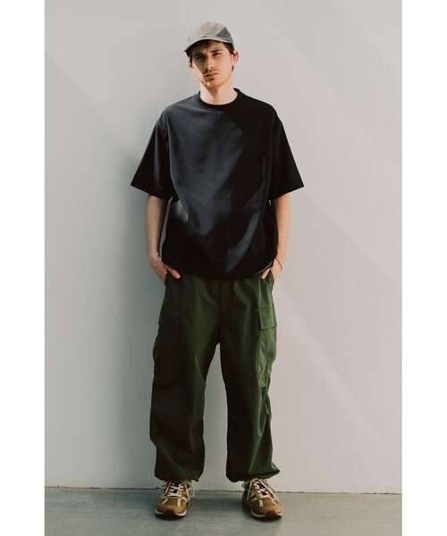 B:MING by BEAMS(ビーミングバイビームス)の「通気性 速乾 COOLMAX(R) クルーネック Tシャツ(Tシャツ/カットソー・メンズ・グレー/ブラック・S/M/L/XL)」の20枚目の写真