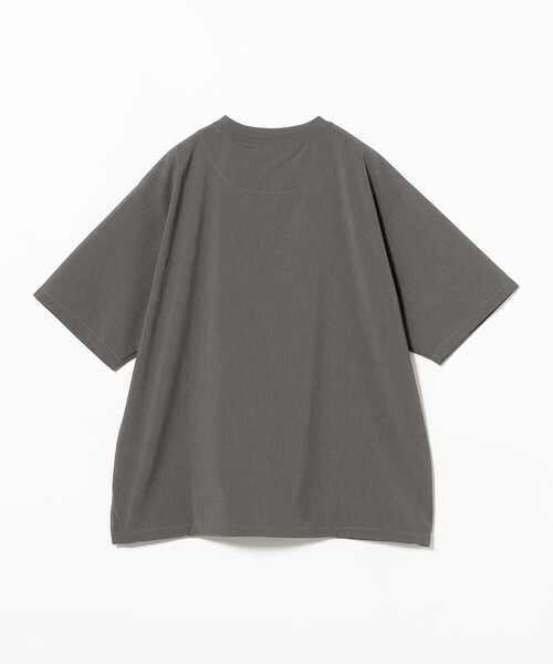 B:MING by BEAMS(ビーミングバイビームス)の「通気性 速乾 COOLMAX(R) クルーネック Tシャツ(Tシャツ/カットソー・メンズ・グレー/ブラック・S/M/L/XL)」の7枚目の写真