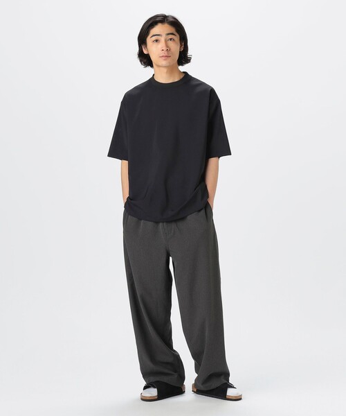 B:MING by BEAMS(ビーミングバイビームス)の「通気性 速乾 COOLMAX(R) クルーネック Tシャツ(Tシャツ/カットソー・メンズ・グレー/ブラック・S/M/L/XL)」の18枚目の写真