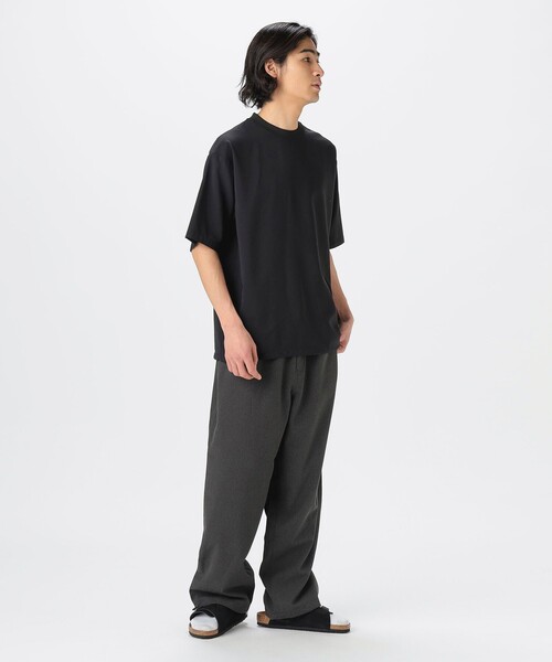 B:MING by BEAMS(ビーミングバイビームス)の「通気性 速乾 COOLMAX(R) クルーネック Tシャツ(Tシャツ/カットソー・メンズ・グレー/ブラック・S/M/L/XL)」の19枚目の写真