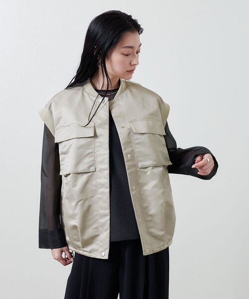 MARW UNITED ARROWS MA-1 ベスト　マルゥ MARW UNITED ARROWS（マルゥ ユナイテッドアローズ）の「＜MARW
