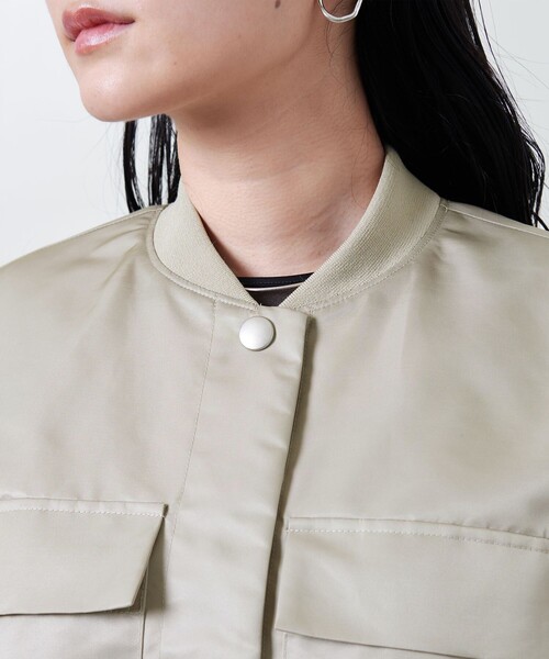 MARW UNITED ARROWS（マルゥ ユナイテッドアローズ）の「＜MARW UNITED ARROWS＞ミリタリー ベスト（ベスト・レディース・ホワイト/モカ/ブラック・FREE）」の15枚目の写真