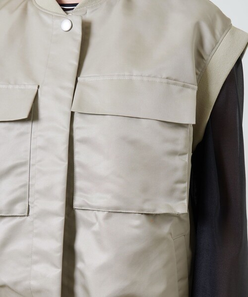 MARW UNITED ARROWS（マルゥ ユナイテッドアローズ）の「＜MARW UNITED ARROWS＞ミリタリー ベスト（ベスト・レディース・ホワイト/モカ/ブラック・FREE）」の19枚目の写真