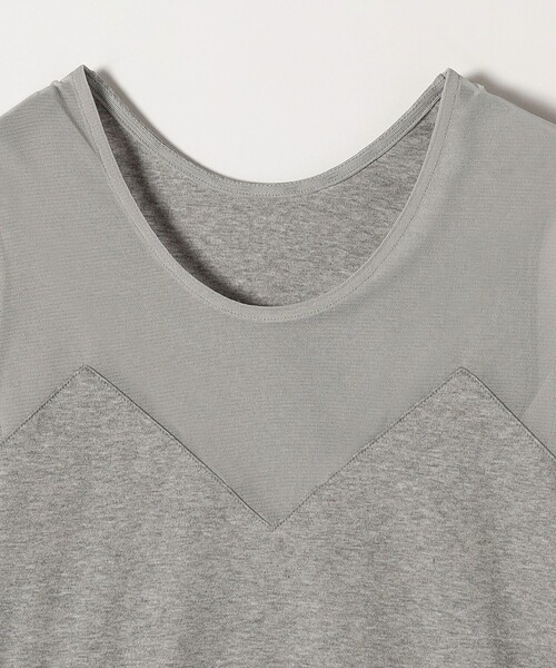 quaranciel(カランシエル)の「quaranciel:〈手洗い可能〉ベアデザイン チュール カットソー(Tシャツ/カットソー・レディース・ライトグレー/ブラック/オフホワイト・ONE SIZE)」の12枚目の写真