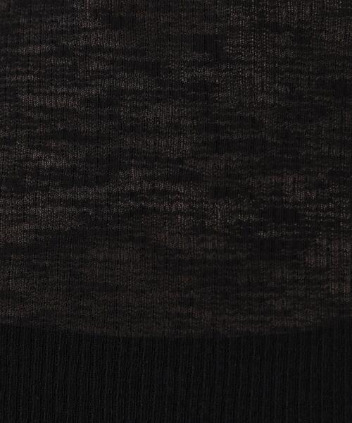 OPAQUE.CLIP（オペークドットクリップ）の「シアーリブカットソー【洗濯機洗い可】（Tシャツ/カットソー・レディース・ブラック/ピンク/チャコールグレー/ホワイト・00）」の13枚目の写真