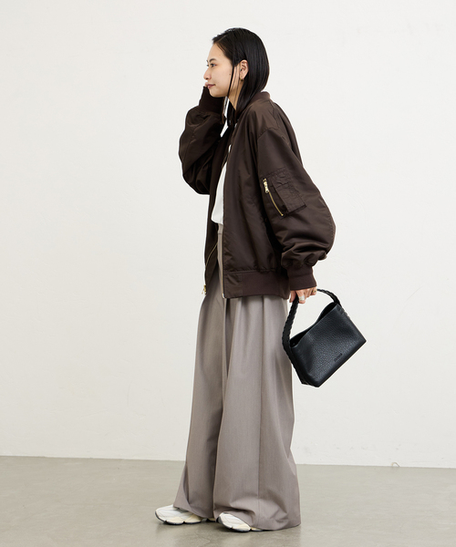 STANDARD JOURNAL ブラック MA-1ジャケット JOURNAL STANDARD｜《追加》ダブルジップMA-1 | Rakuten Fashion