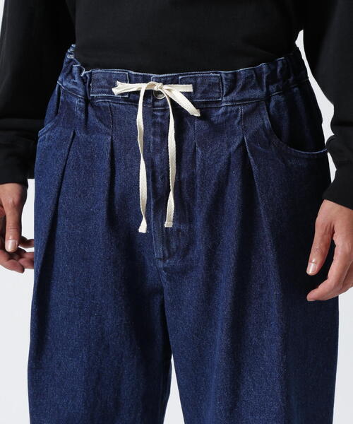 BEAVER（ビーバー）の「B omnivore/ビーオムニボー  DENIM BALLOON TUCK（デニムパンツ・メンズ・その他4・S/M/L）」の4枚目の写真