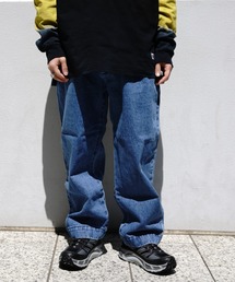 BEAVER（ビーバー）の「B omnivore/ビーオムニボー  DENIM BALLOON TUCK（デニムパンツ）」