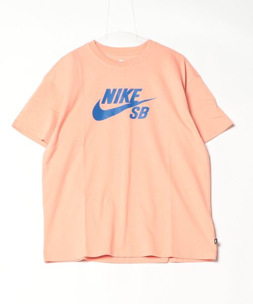 NIKE（ナイキ）の「ナイキ NIKE ナイキSB ロゴ Tシャツ（Tシャツ/カットソー・メンズ・ホワイト/サーモンピンク/ブラック・LL/3L/S/M/L）」の2枚目の写真
