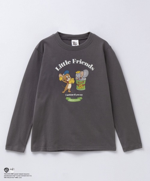 TOM&JERRY プリントロングTシャツ【BOYS GIRLS】（Tシャツ