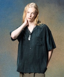 Crack Open Collar Shirt / クラックオープンカラーシャツ