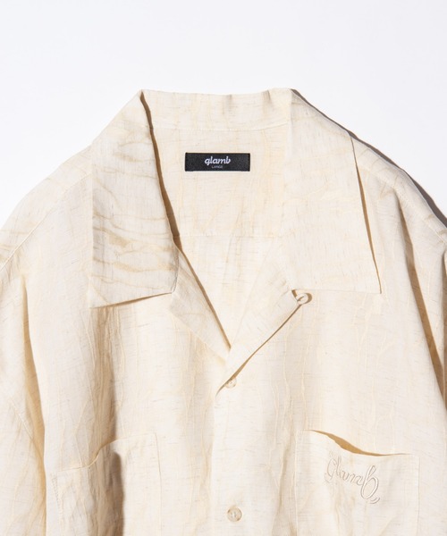 Crack Open Collar Shirt / クラックオープンカラーシャツ