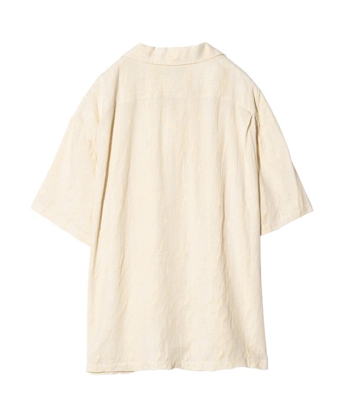 glamb(グラム)の「Crack Open Collar Shirt / クラックオープンカラーシャツ(シャツ/ブラウス・メンズ・ブルー/ブラック/ホワイト・S/M/L)」の18枚目の写真