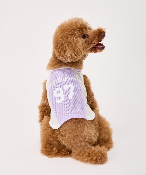 MANDARINE BROTHERS（マンダリンブラザーズ）の「クールプレイヤータンク/小型犬･中型犬/XL/XXL（ペットウェア・レディース・ラベンダー/グレー・XL/XXL）」の5枚目の写真