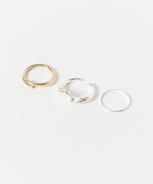 SMELLY（スメリー）の「3セットリング（リング・レディース・シルバー系その他・-）」の8枚目の写真