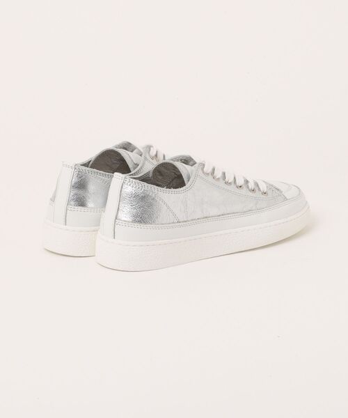 inter-chaussures（インターショシュール）の「【patgoa】ローカットレースアップスニーカー(E55002)（スニーカー・レディース・シルバー/ゴールド・35/36/37/38/39）」の3枚目の写真