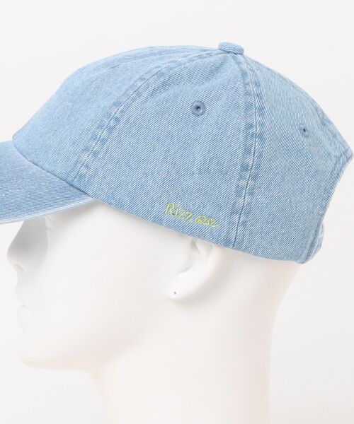 Q（キュー）の「Rizz Q刺繍キャップ（キャップ・レディース・ブラック/ライトブルー/ベージュ・MEDIUM）」の4枚目の写真