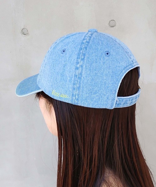 KENZO ブラックキャップ アイコン刺繍付き CHALLENGER / SUNSET EMBROIDERED CAP -Black-