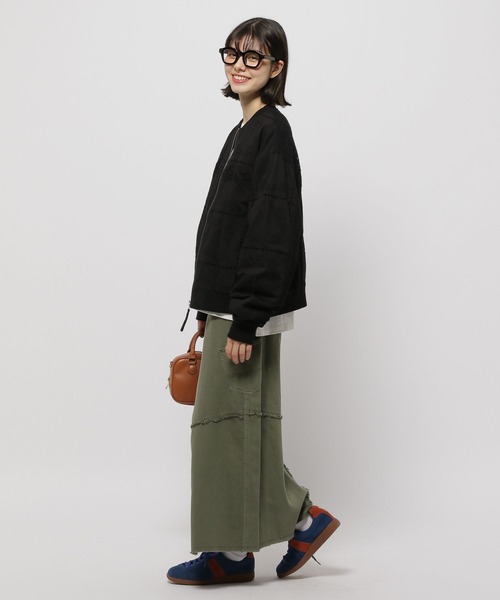 niko and...（ニコアンド）の「バテンレースブルゾン（ブルゾン・レディース・オフホワイト/ブラック・FREE）」の11枚目の写真