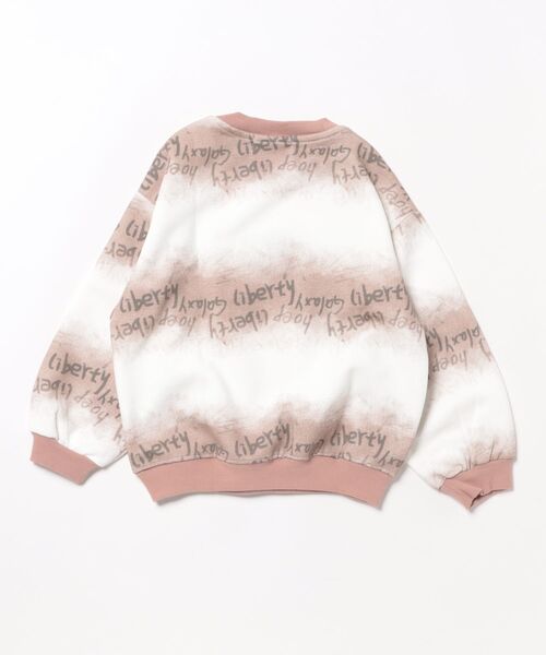 aimoha（アイモハ）の「【aimoha KIDS】刺繍ペイントスウェット（スウェット・キッズ・ダークグレー/ベージュ/ライトグレー/ライトグリーン/グレー/チョコ/ライトベージュ/カーキ・90/100/110/120/130）」の9枚目の写真