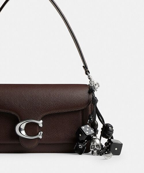 【 COACH 】 クラスター ダイス バッグ チャーム COACH キーホルダー クラスター ダイス バッグ チャーム