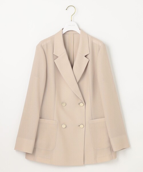 シアーメッシュ ジャケット（テーラードジャケット）｜ANY SIS