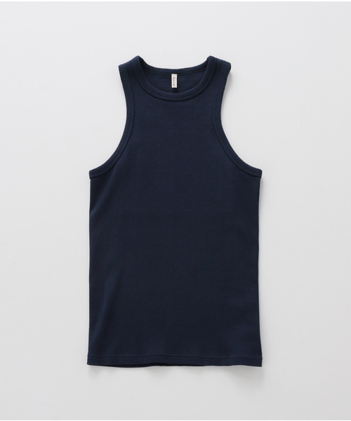 EMILY WEEK(エミリーウィーク)の「【babaco/ババコ】Cotton/Silk タンクトップ / BA01-CR46(タンクトップ・レディース・ホワイト/キャメル/グリーン/ネイビー・LARGE)」の7枚目の写真