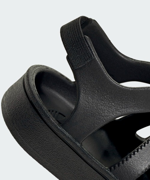 adidas（アディダス）の「SST サンダル キッズ / SST Sandals Kids / アディダスオリジナルス adidas Originals（サンダル・キッズ・ブラック/ピンク・13.0cm/14.0cm/15.0cm/16.0cm）」の9枚目の写真