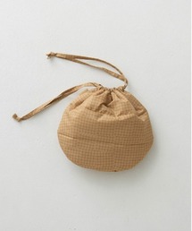 392 plusm（サンキューニプリュスエム）の「392plus m quiltingt kinchaku（ポーチ）」