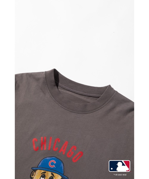 WCJ(ダブルシージェイ)の「MLB TEE(Tシャツ/カットソー・レディース・チャコール/ホワイト/ホワイト系その他/ブルー・FREE)」の7枚目の写真