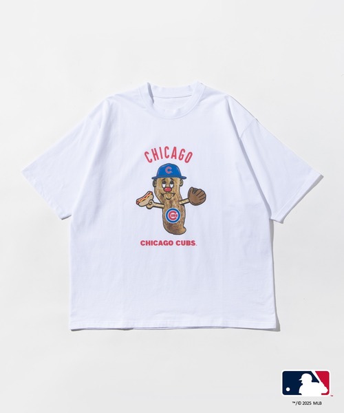 WCJ(ダブルシージェイ)の「MLB TEE(Tシャツ/カットソー・レディース・チャコール/ホワイト/ホワイト系その他/ブルー・FREE)」の17枚目の写真