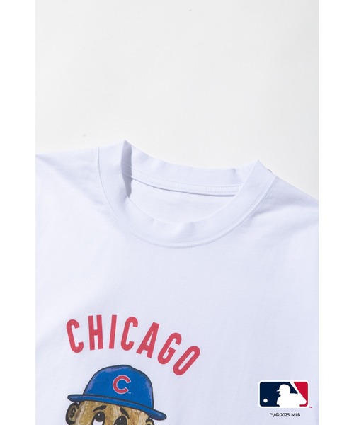 WCJ(ダブルシージェイ)の「MLB TEE(Tシャツ/カットソー・レディース・チャコール/ホワイト/ホワイト系その他/ブルー・FREE)」の16枚目の写真