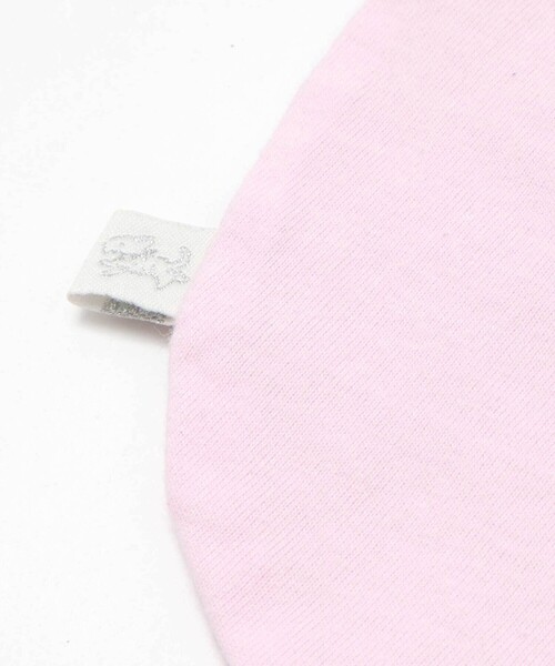 SLAP SLIP BABY（スラップスリップベビー）の「レモン花ちょうちょう刺しゅうスカラップフリル襟付きスタイベビー（スタイ/よだれかけ・キッズ・ピンク/ホワイト・FREE）」の3枚目の写真