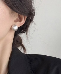 艶消しボールデザインピアス
