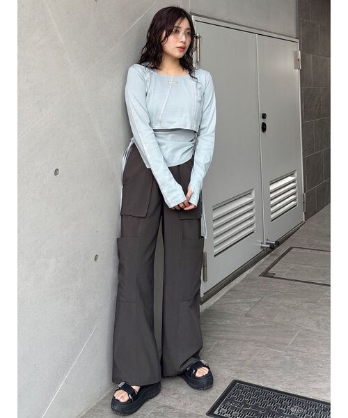 MURUA ZIPカーゴパンツ ZIPカーゴパンツ[品番：MKSW0064115]｜MURUA（ムルーア）の