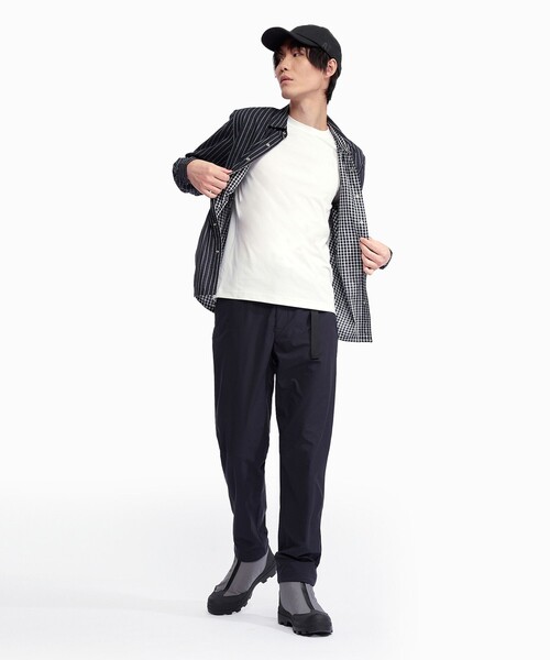 AIGLE(エーグル)の「吸水速乾 UVカット プライムフレックス ロングスリーブTシャツ(Tシャツ/カットソー・メンズ・ホワイト/ダークブルー・S/M/L/XL)」の7枚目の写真