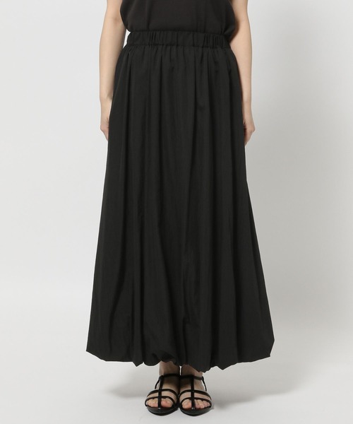 LEPSIM（レプシィム）の「バルーンスカート2　450764（スカート・レディース・アイボリー/ブラック/セージグリーン・FREE）」の4枚目の写真