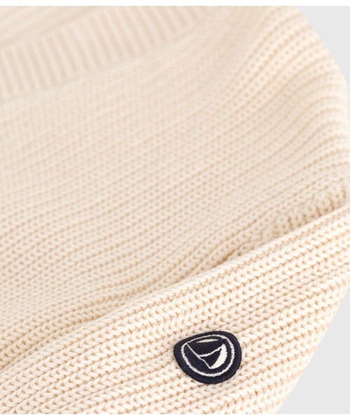 PETIT BATEAU(プチバトー)の「コットンニットカーディガン(カーディガン/ボレロ・レディース・ホワイト×ネイビー・XX-SMALL/X-SMALL/SMALL/MEDIUM/LARGE)」の7枚目の写真
