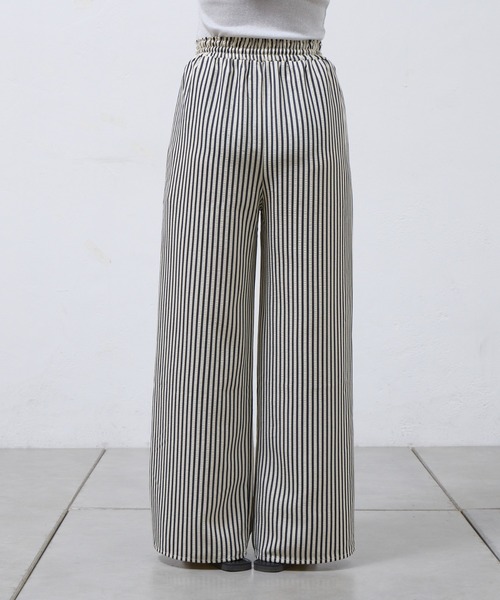 COLONY 2139(コロニートゥーワンスリーナイン)の「ストライプイージーパンツ(その他パンツ・レディース・ブラック/ネイビー・SMALL/MEDIUM)」の8枚目の写真