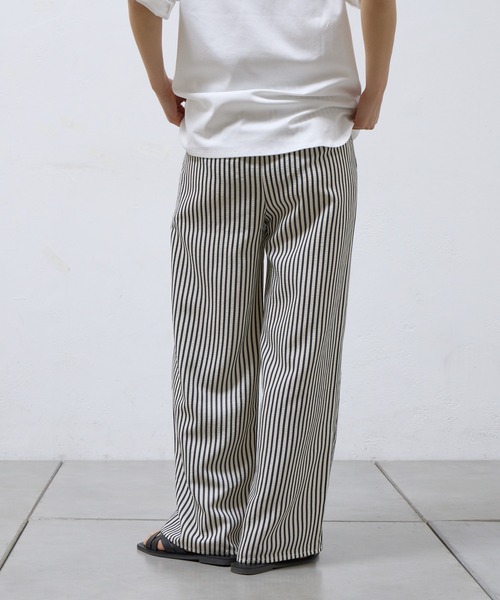 COLONY 2139(コロニートゥーワンスリーナイン)の「ストライプイージーパンツ(その他パンツ・レディース・ブラック/ネイビー・SMALL/MEDIUM)」の16枚目の写真