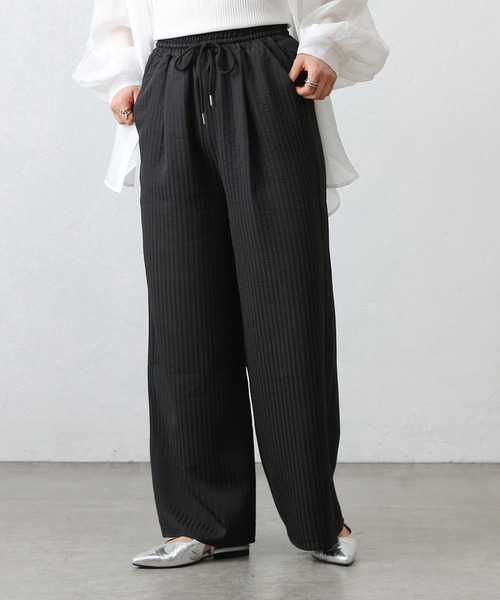 COLONY 2139(コロニートゥーワンスリーナイン)の「ストライプイージーパンツ(その他パンツ・レディース・ブラック/ネイビー・SMALL/MEDIUM)」の21枚目の写真