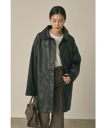 marjour | FAKE LEATHER OVER JACKET(その他アウター)