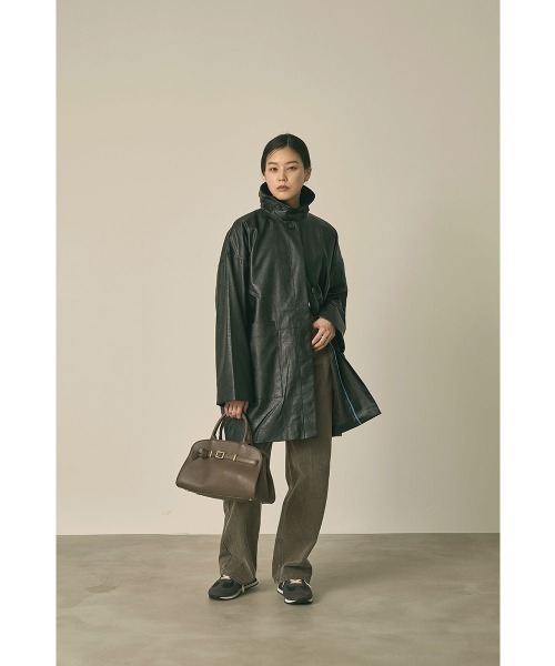 marjour（マージュール）の「FAKE LEATHER OVER JACKET（その他アウター・レディース・イエロー系その他/ブラック・MEDIUM）」の21枚目の写真