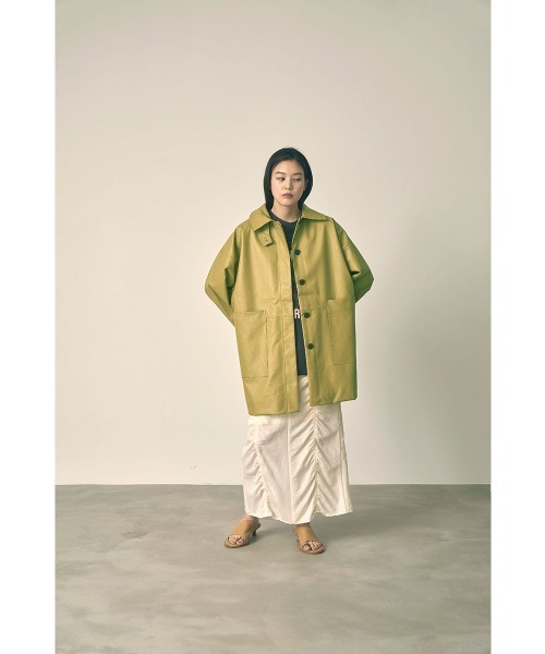 marjour（マージュール）の「FAKE LEATHER OVER JACKET（その他アウター・レディース・イエロー系その他/ブラック・MEDIUM）」の16枚目の写真