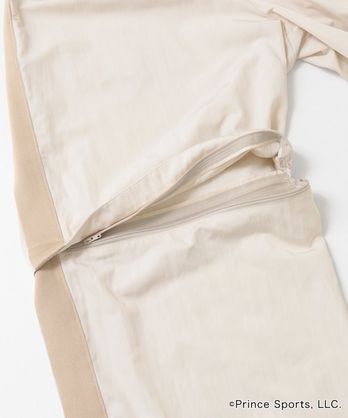 SENSE OF PLACE by URBAN RESEARCH（センスオブプレイスバイアーバンリサーチ）の「『別注』prince　2WAYトラックパンツ（その他パンツ・メンズ・ライトベージュ/ブラック・LARGE/MEDIUM）」の8枚目の写真