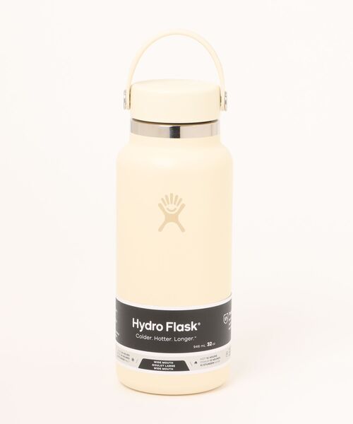 ハイドロフラスク 32oz ストロー水筒 アイボリーローズゴールド